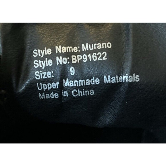 Men’s Amputee Polo Club‎ Murano Black/ Red LEFT Only Sz9 - Picture 6 of 6